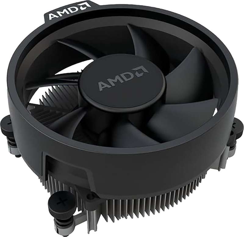 AMD Wraith Stealth Socket AM4 4-Pin Connector CPU Cooler with Aluminium Heatsink